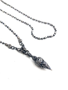 Black Diamond Torch on Contrasting Chain